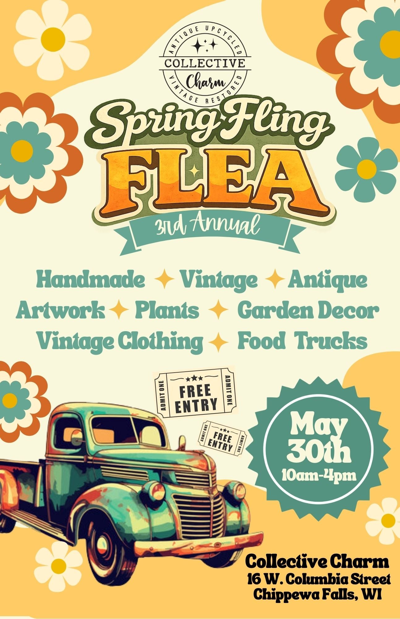 Spring Fling Flea-CC Vendors – The Collective Charm